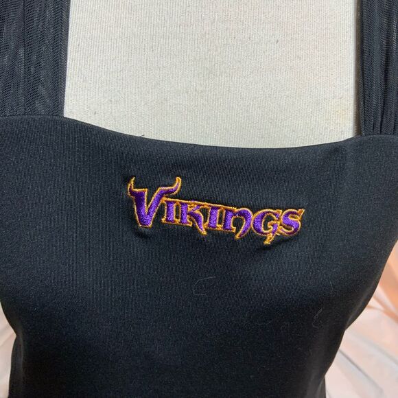 NWT NFL Minnesota Vikings Halter Top All Sport Couture Large - Picture 3 of 4